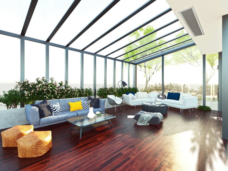 Contemporary Indoor Sunroom